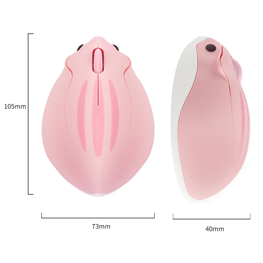 Cute Wireless Optical Mouse