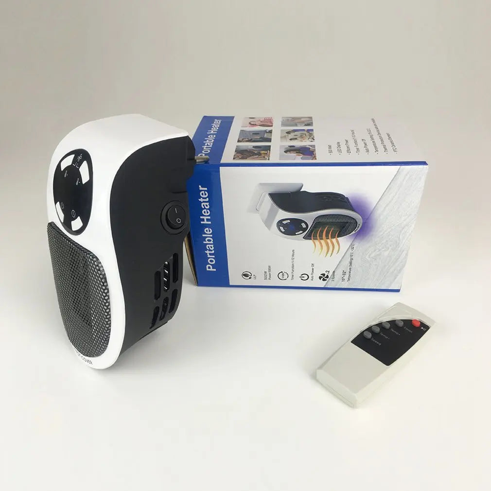 Wall-Outlet Mini Electric Air Heater