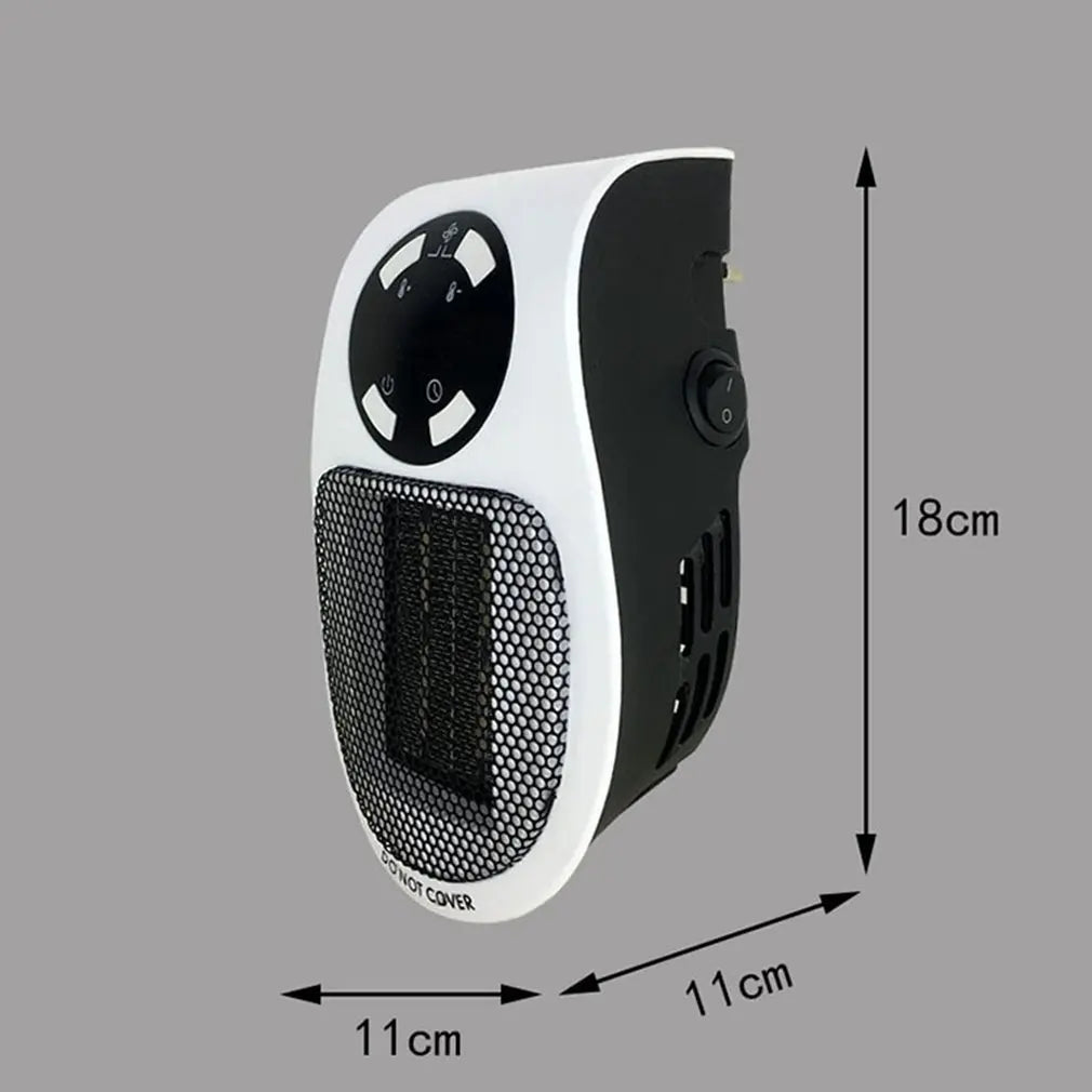 Wall-Outlet Mini Electric Air Heater