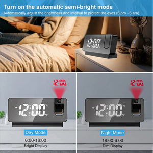 Projection Alarm Clock