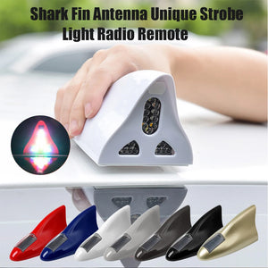 Shark Fin Warning Light Car Antenna