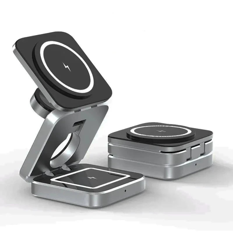 3 in 1 Folding Wireless Charging Station