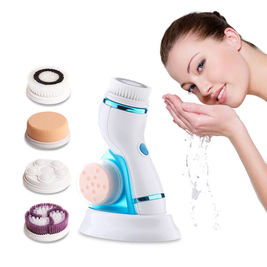 4 in 1 Electric Wash Brushes Facial Cleansing