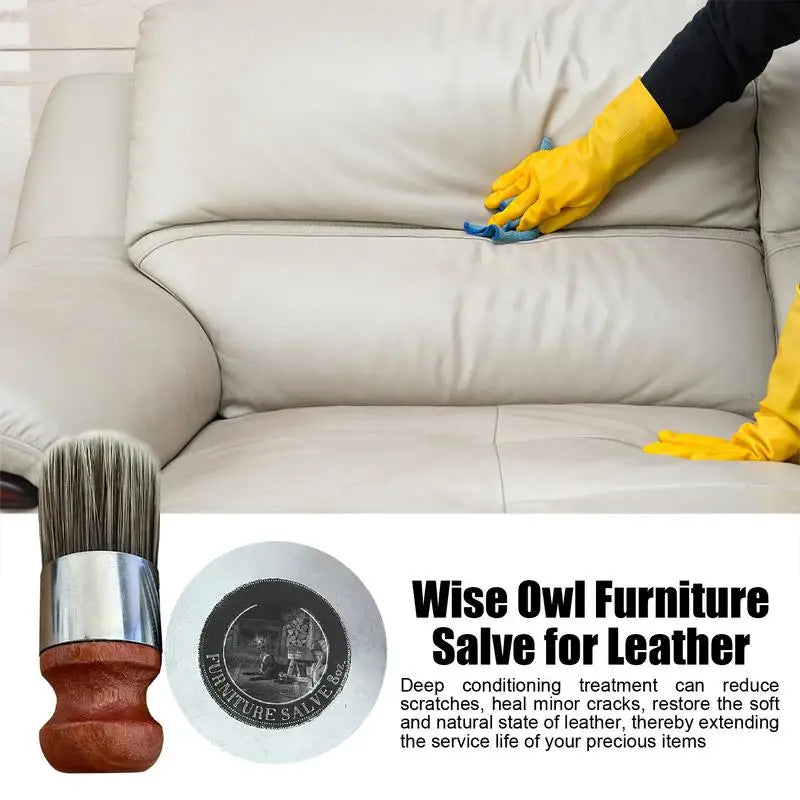 Wise Owl Furniture Salve & Brush™ (Up To 60% Discount) + 🔥Buy 4 Get 50% Off🔥