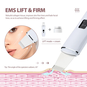 Ultrasonic Skin Scrubber Peeling Blackhead Remover