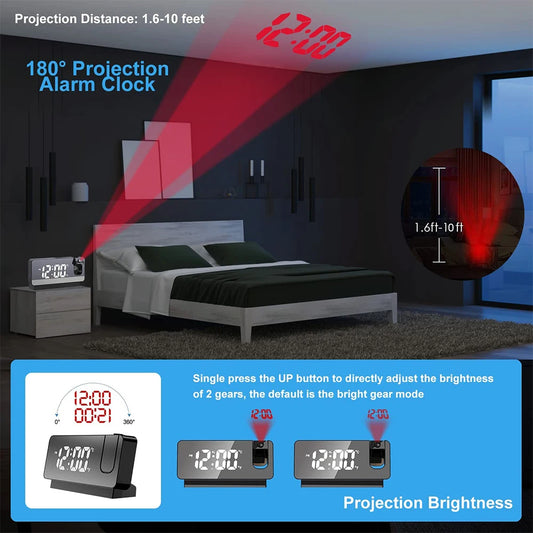 Projection Alarm Clock