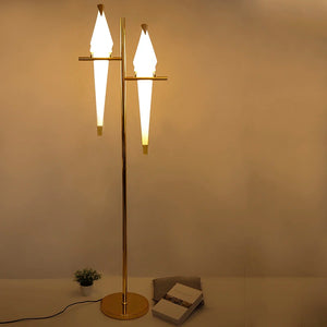 Bird Paper Floor Lamp