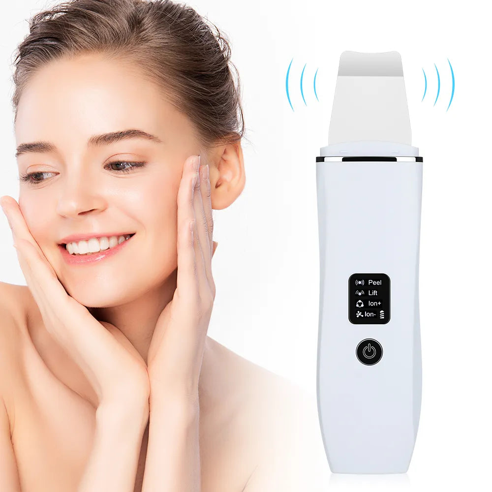 Ultrasonic Skin Scrubber Peeling Blackhead Remover