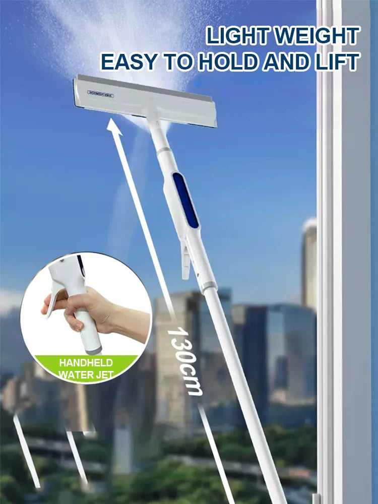 Squeegee for Window Cleaning with Spray